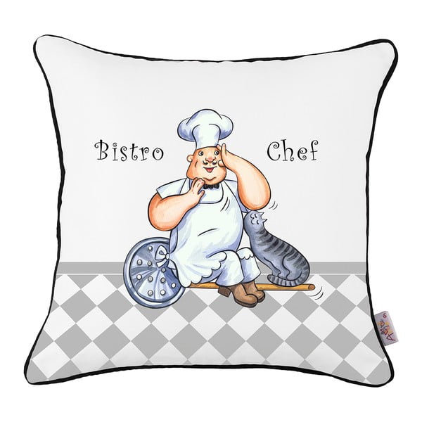 Poszewka na poduszkę Mike & Co. NEW YORK Bistro Chef, 43x43 cm