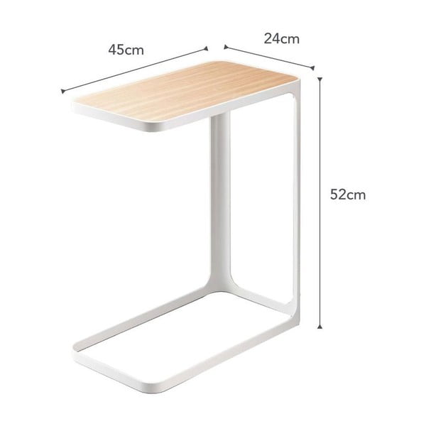 Biały stolik YAMAZAKI Frame-image-4