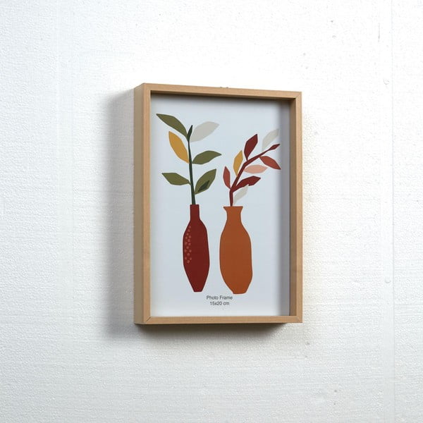Ramka stojąca w naturalnym kolorze 22,5x31,5 cm Flavina – Kave Home-image-2