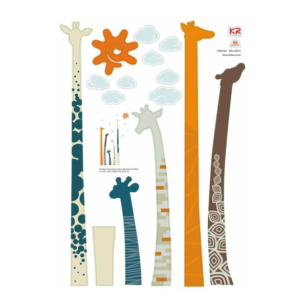 Naklejka Giraffe Queen of the Savane-image-1