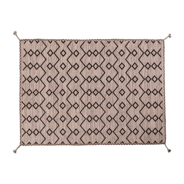 Brązowy dywan ręcznie tkany Navaei & Co Kilim Ethnic 303, 230x160 cm