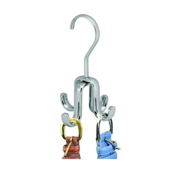 Metalowy wieszak na paski iDesign Axis-image-2