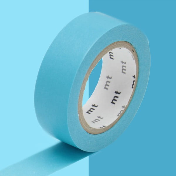 Niebieska taśma dekoracyjna washi MT Masking Tape Uni