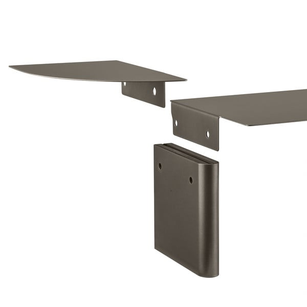 Szara stalowa półka 80 cm Oru – Blomus-image-4