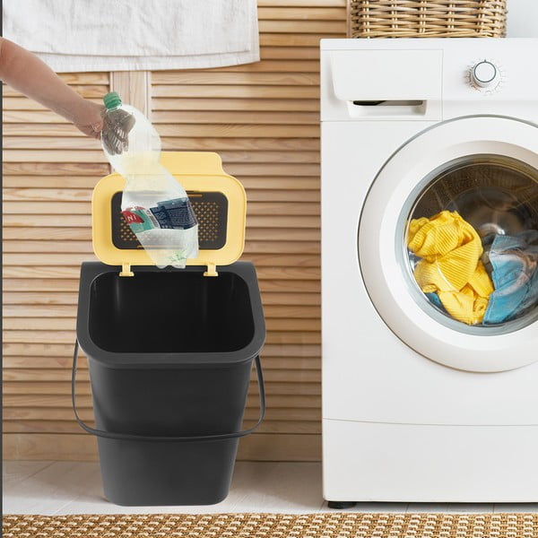 Plastikowy kosz na śmieci do segregacji odpadów 25 l Bin – Orion-image-1