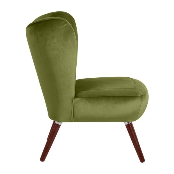 Zielony fotel Max Winzer Sari Velvet-image-2
