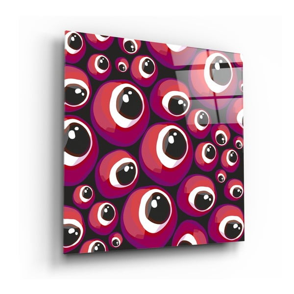 Szklany obraz Insigne Rose Evil Eye, 80x80 cm