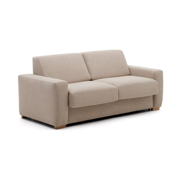 Beżowa rozkładana sofa 204 cm Anley – Kave Home
