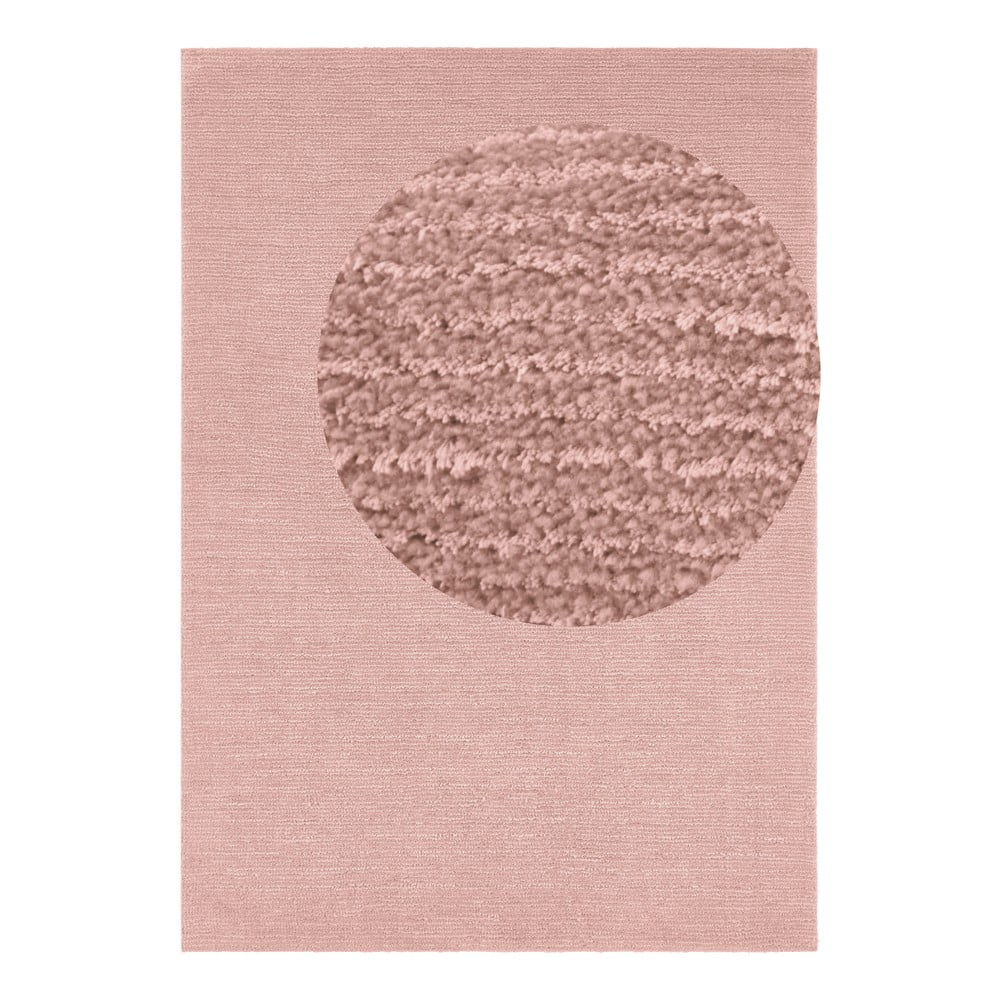 Różowy dywan Mint Rugs Supersoft, 120x170 cm