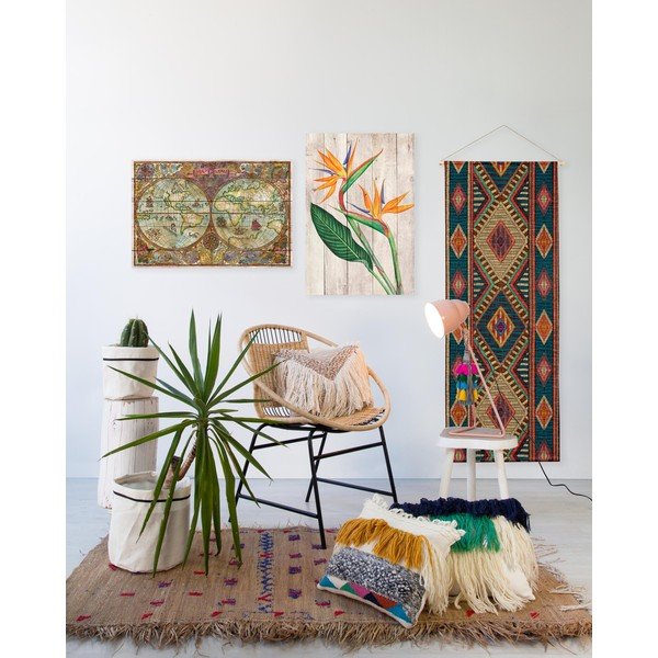 Gobelin 40x155 cm Embroidery Ikat – Surdic-image-1