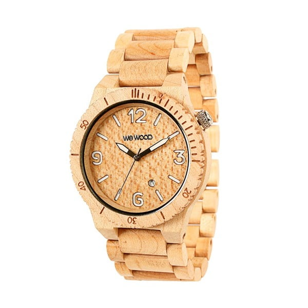 Drewniany zegarek Alpha Beige