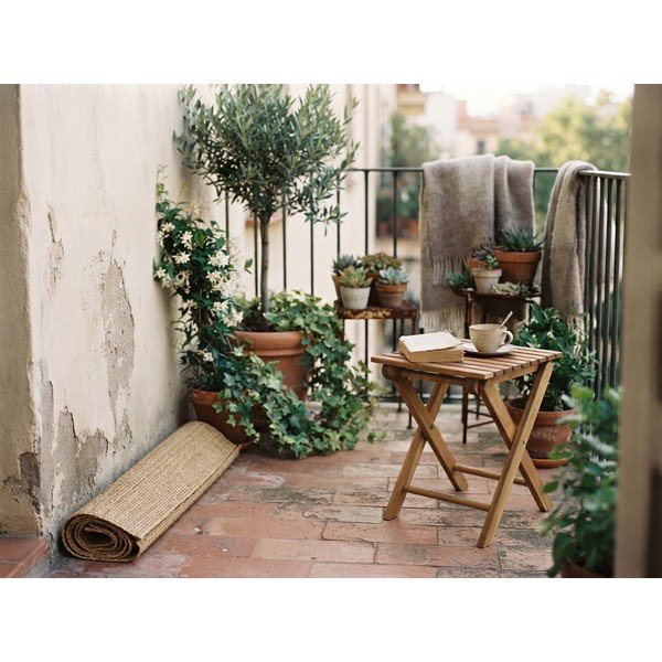 Brązowe krzesła ogrodowe zestaw 2 szt. Tacoma – Garden Pleasure-image-1
