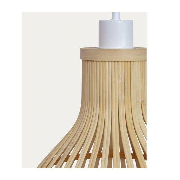 Bambusowy abażur ø 30 cm Nathaya – Kave Home-image-4