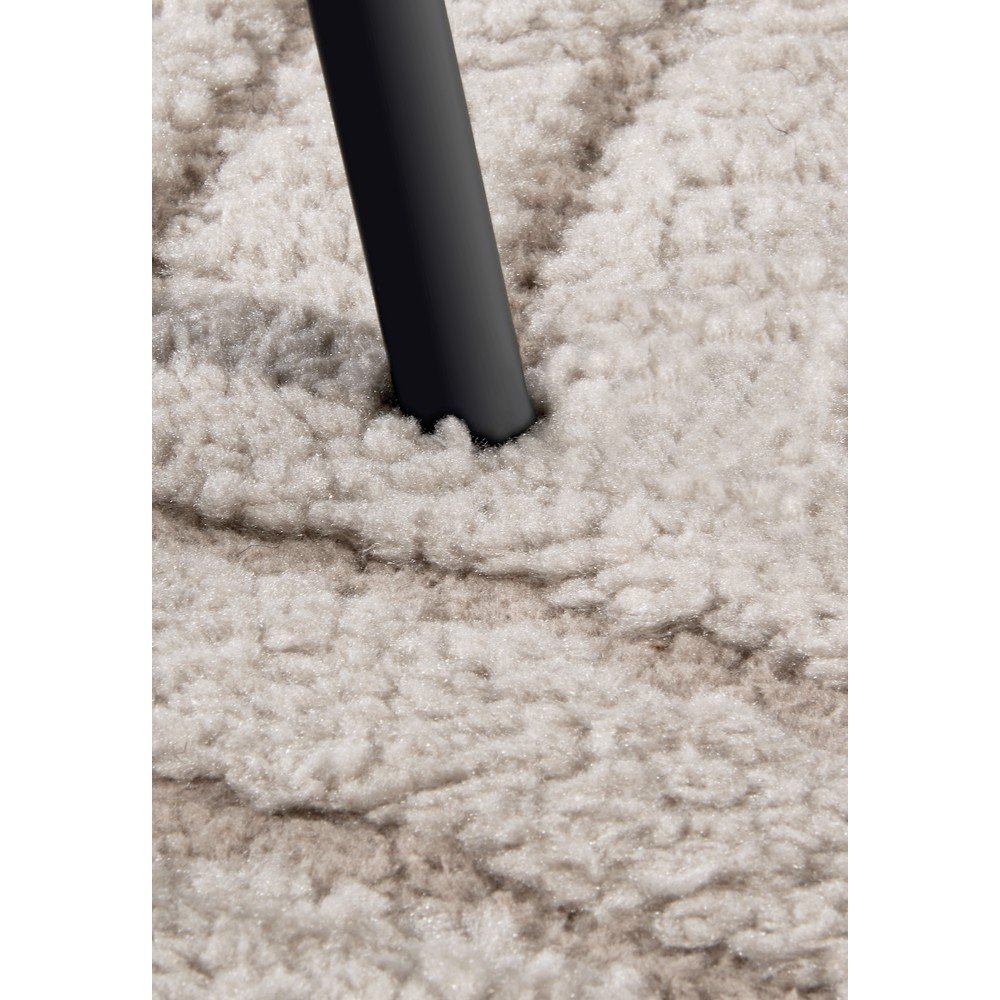 Beżowy okrągły dywan ø 160 cm Panglao New York Taupe – Elle Decoration (zdjęcie 4)