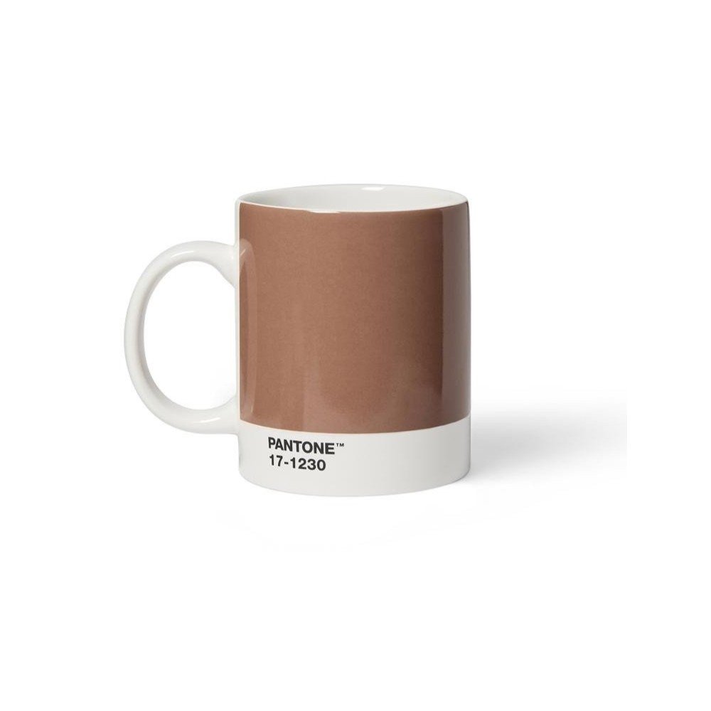 Jasnobrązowy ceramiczny kubek 375 ml Mocha Mousse 17-1230 – Pantone