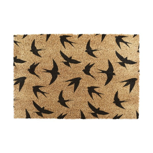 Wycieraczka z włókna kokosowego 40x60 cm Swallows – Artsy Doormats