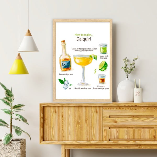 Obraz 40x55 cm Daiquiri – Wallity-image-1