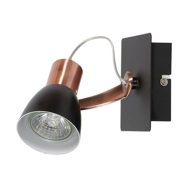 Kinkiet w czarno-miedzianym kolorze Markus – Candellux Lighting