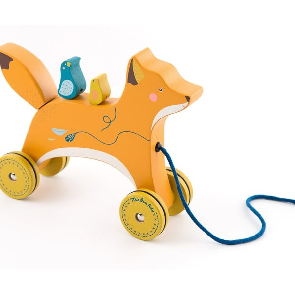 Zabawka do ciągnięcia Fox – Moulin Roty-image-2