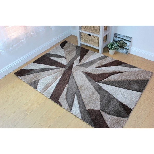 Beżowo-brązowy Dywan Flair Rugs Shatter Beige Brown, 80x150 cm-image-1