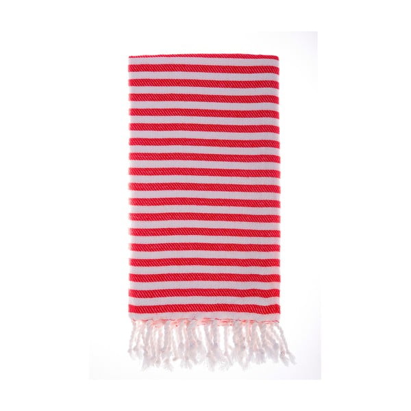 Ręcznik Hamam Marmaris Red 100x180 cm