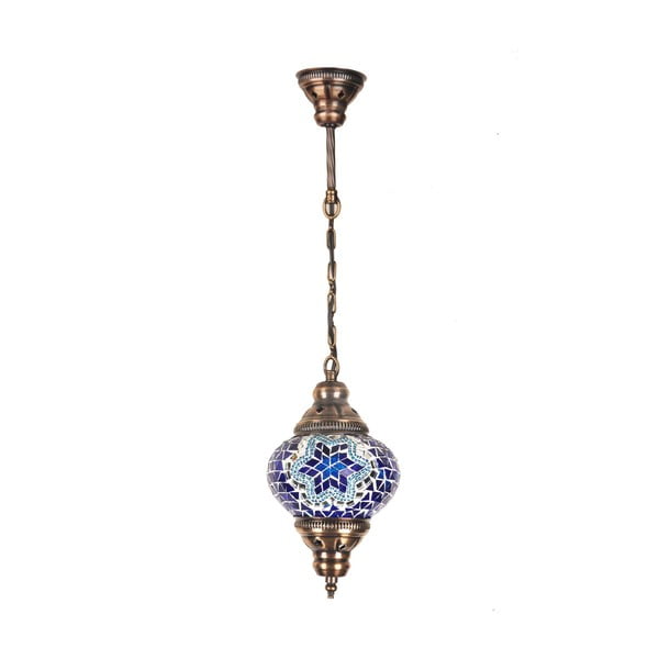 Szklana lampa wisząca Homemania Fudżajra, ⌀ 13 cm