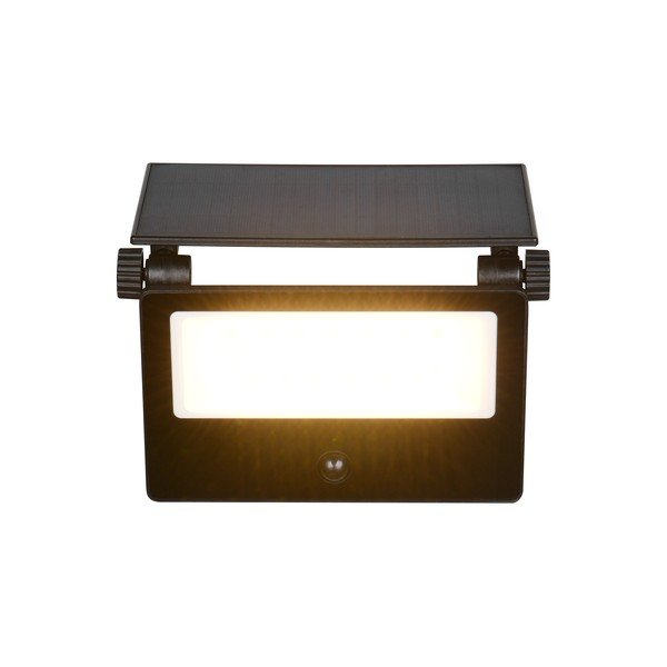 Lampa zewnętrzna ścienna LED z czujnikiem ruchu solarna (wysokość 17,5 cm) Moura – Reality-image-1