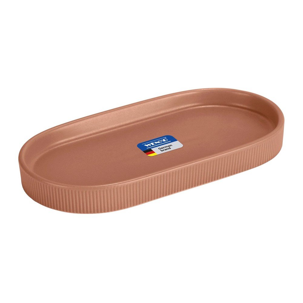 Brązowy organizer łazienkowy ceramiczny Fablo – Wenko (zdjęcie 4)