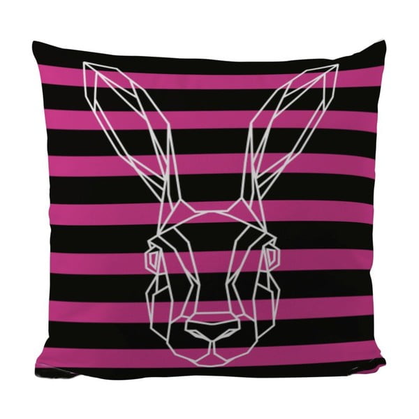 Poduszka Bunny In Stripes, 50x50 cm
