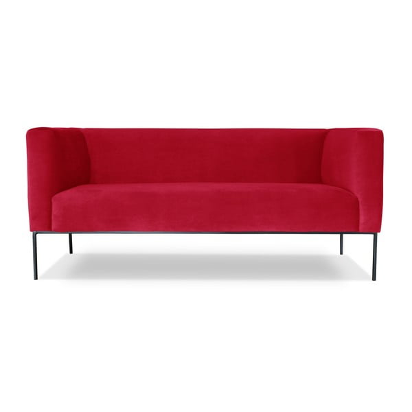 Czerwona sofa 2-osobowa Windsor  & Co. Sofas Neptune