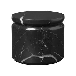 Czarny marmurowy pojemnik Blomus Marble, ø 9 cm