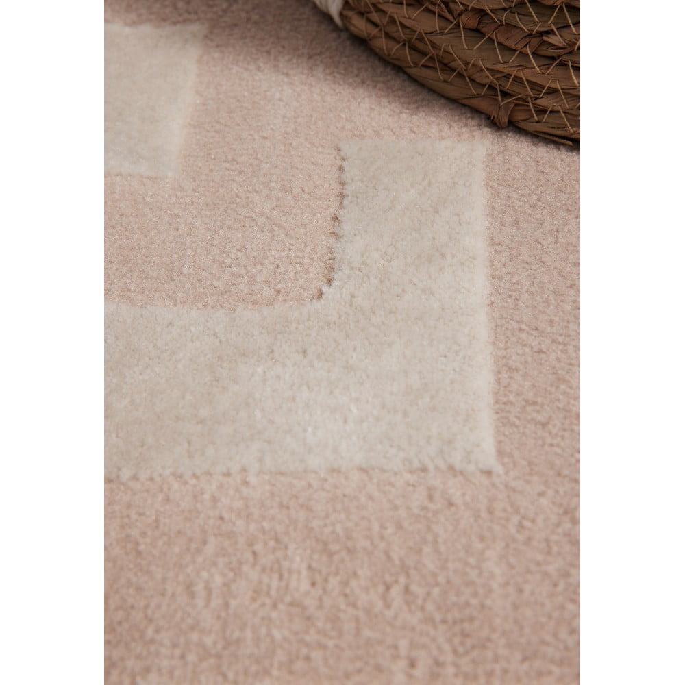 Beżowy chodnik 80x240 cm Perles Onyx – Elle Decoration (zdjęcie 8)