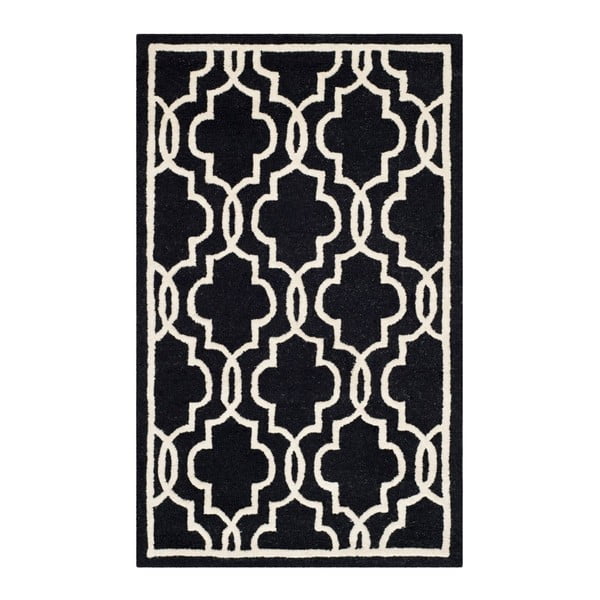 Wełniany dywan Safavieh Elle Night, 182x121 cm