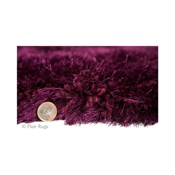 Bordowy dywan Flair Rugs Pearl, 80 x 150 cm-image-1