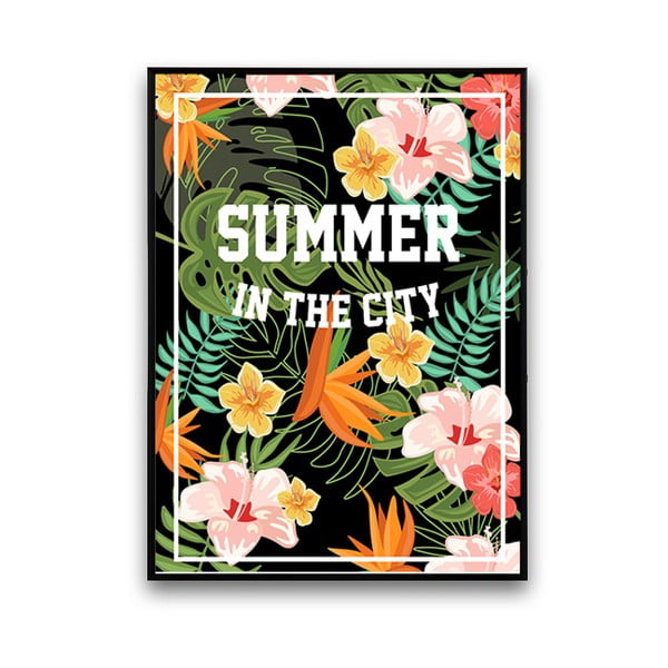Plakat Summer In The City, 30 x 40 cm