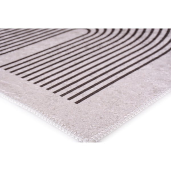 Kremowy dywan odpowiedni do prania 120x160 cm – Vitaus-image-2