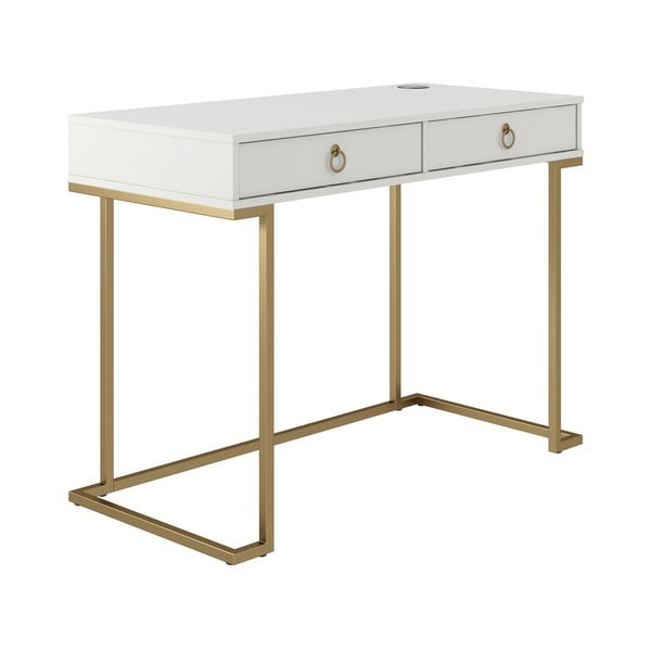 Białe biurko CosmoLiving by Cosmopolitan Camila-image-1