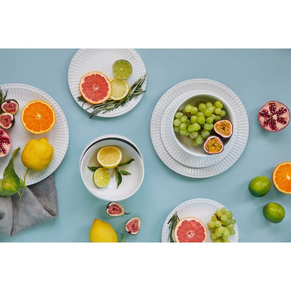 Porcelanowy zestaw talerzy 6 szt. Purita – Bonami Essentials-image-3