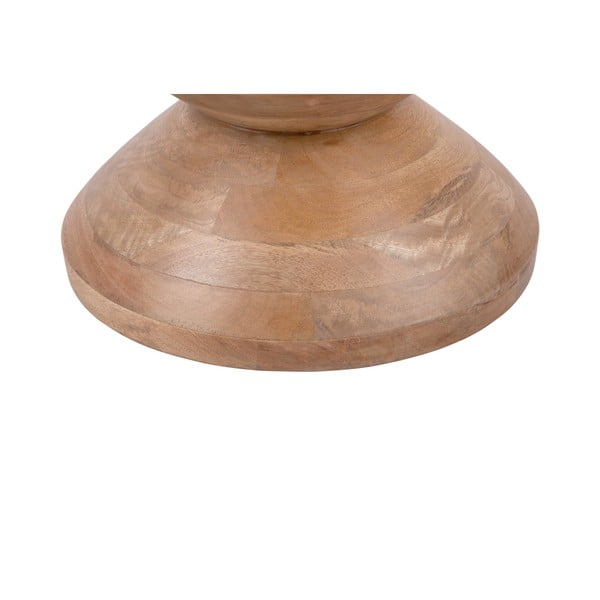 Okrągły stolik z litego drewna mango ø 35 cm Totem – Leitmotiv-image-3