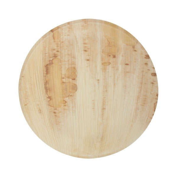 Zestaw 8 jednorazowych talerzyków z liści palmowych Esschert Design, ⌀ 22 cm-image-2