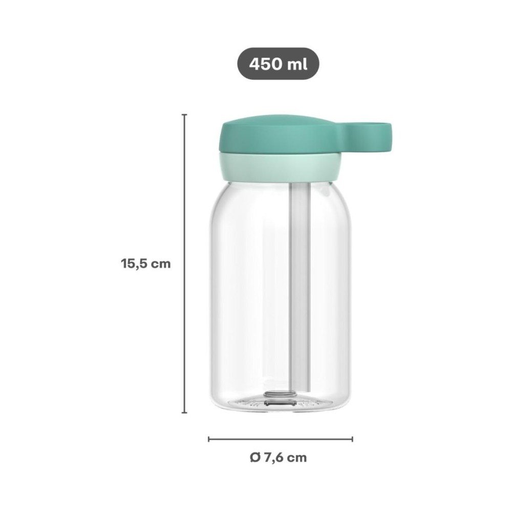 Różowa plastikowa butelka dla dzieci 450 ml Fairy Wonders by Little Dutch – Mepal (zdjęcie 6)