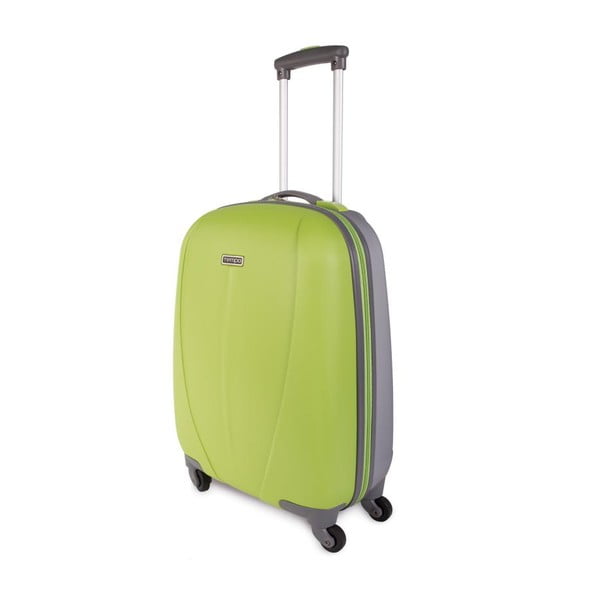 Zielona walizka na kółkachTempo, 50cm