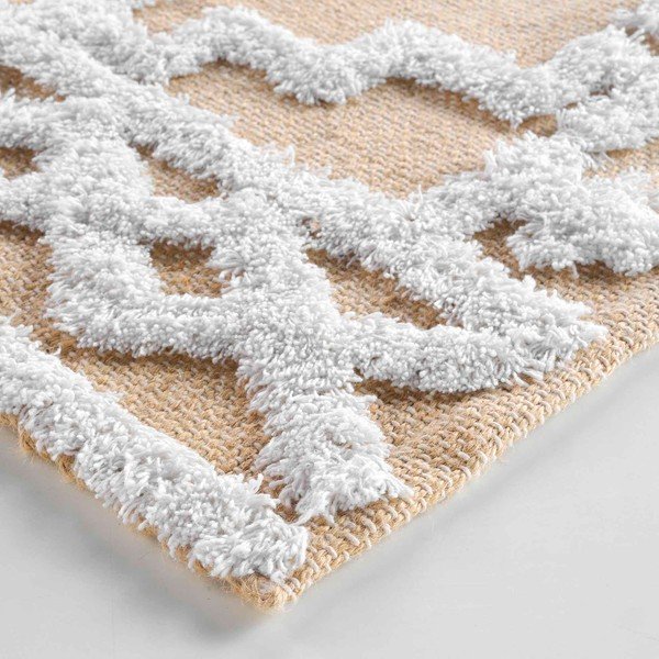 Beżowy dywan z mieszanki juty 60x90 cm Medine – douceur d'intérieur-image-3