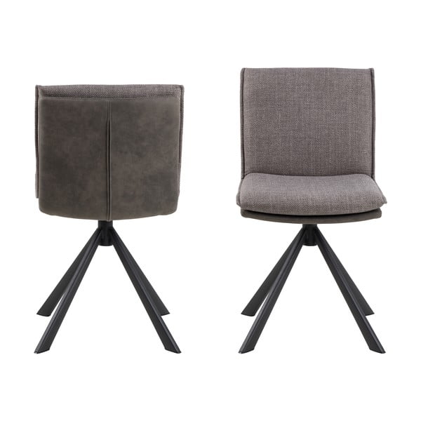 Szare krzesło Flynn – Actona-image-3