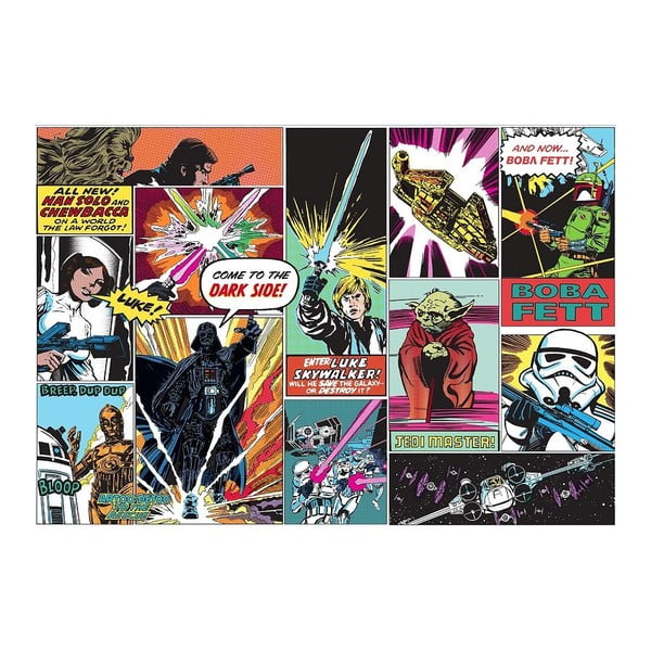 Tapeta tekstylna Star Wars, 190 276 cm