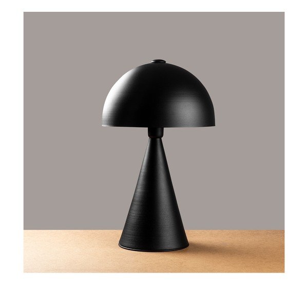 Czarna lampa stołowa z metalowym kloszem (wysokość 52 cm) Dodo – Opviq lights-image-2