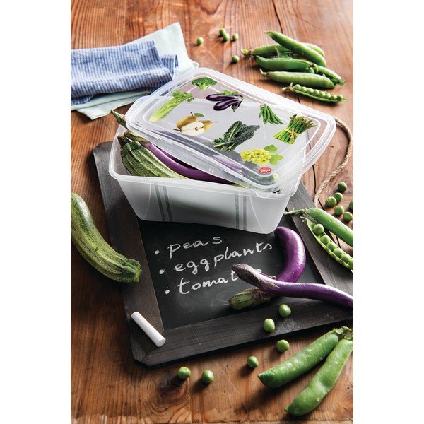 Zestaw 2 pojemników na żywność Snips Classic, 2 l-image-1