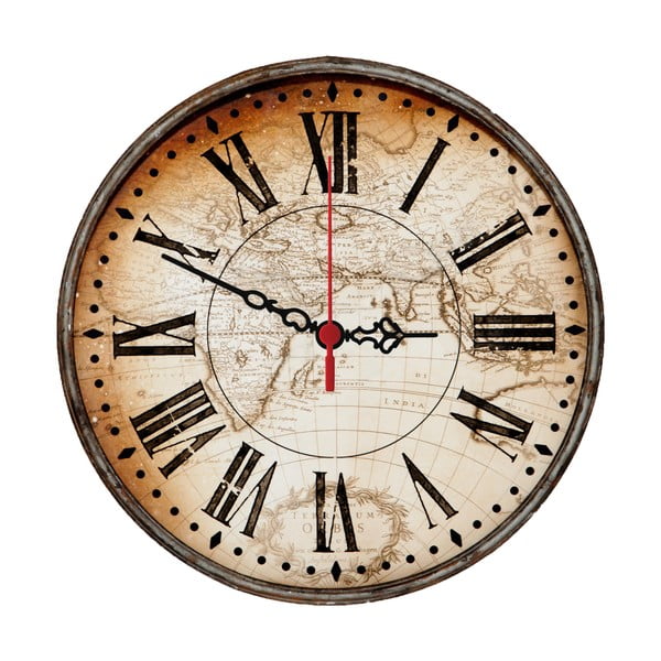 Zegar ścienny Around The World, 30 cm