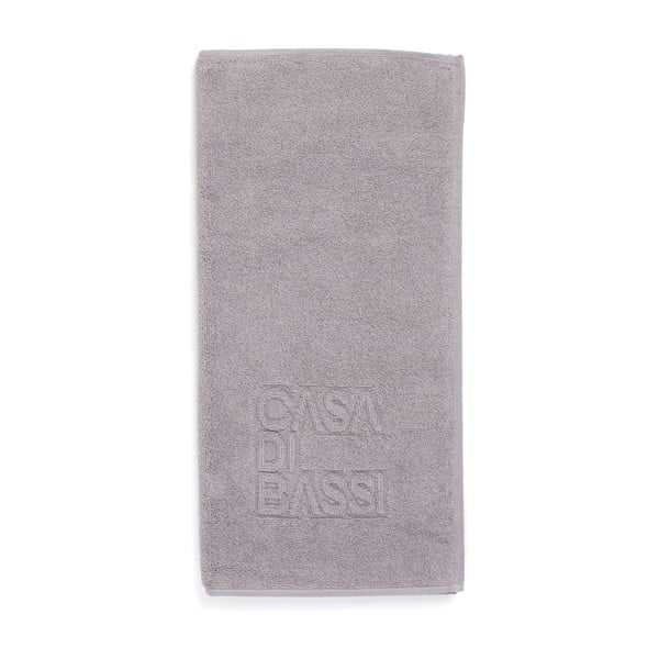 Szary dywanik łazienkowy z bawełny Casa Di Bassi, 50x70 cm