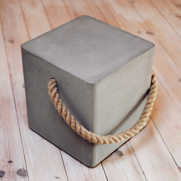 Betonowy stołek na kółkach Lyon Béton Edge-image-1